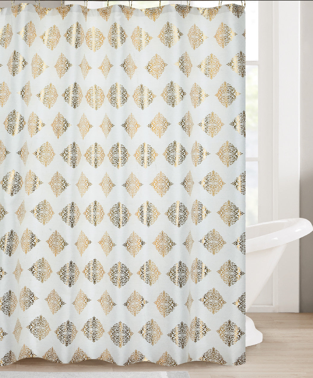 83001 Shower Curtain with hooks
