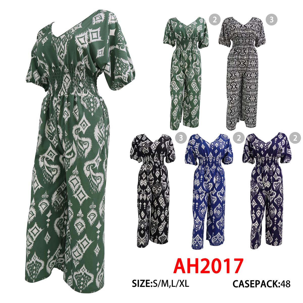 Women's wide leg jumpsuit AH2017