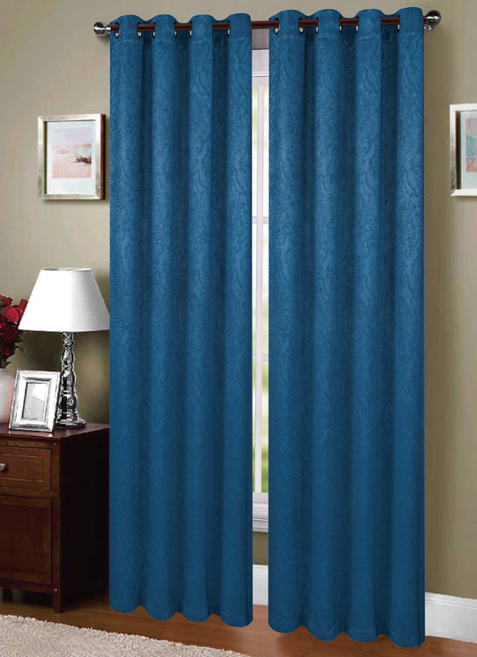 81026Jacquard Blackout window curtain