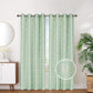 81029 Rose Jacquard window curtain