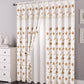 81006 Floral Double Layer Sheer window curtain