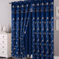 81006 Floral Double Layer Sheer window curtain