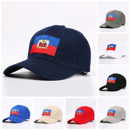 AA687A FLAG BASEBALL CAP /Haiti