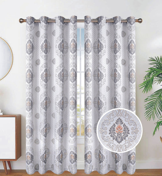 81067 Jacquard window curtain