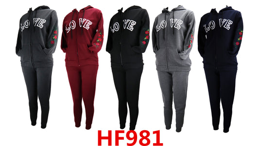 Women Winter Fleece Set HF981